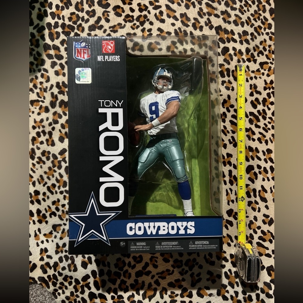MCFARLANE NFL COWBOYS QB TONY ROMO 12" INCH FIGURE SEALED